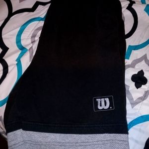 Wilson Black & Gray Shorts